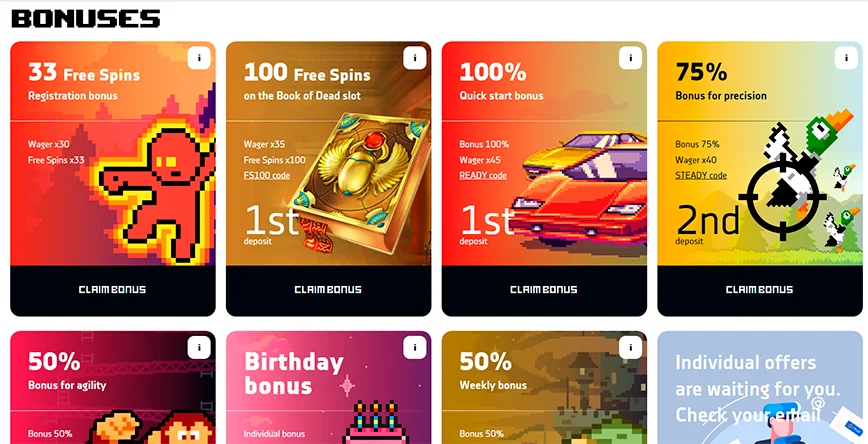 Dendy Casino bonuses and promotions