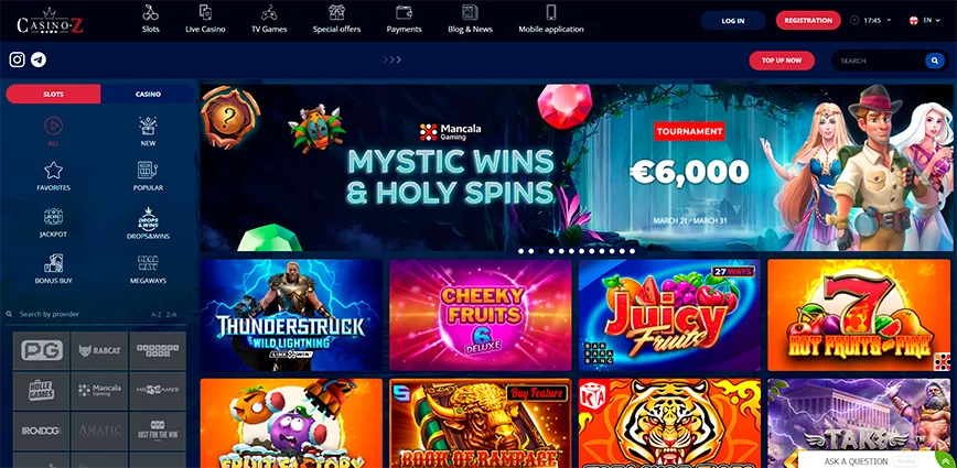 Fr line Les meilleurs casinos de Casino-Z