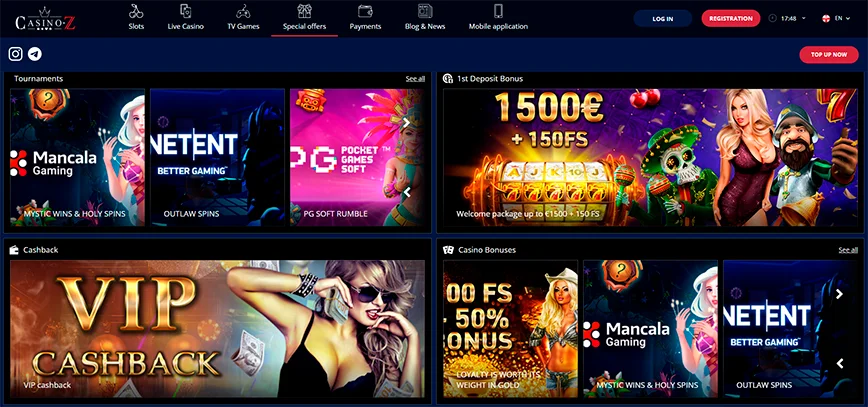 Promotions and Bonuses at Casino-Z
