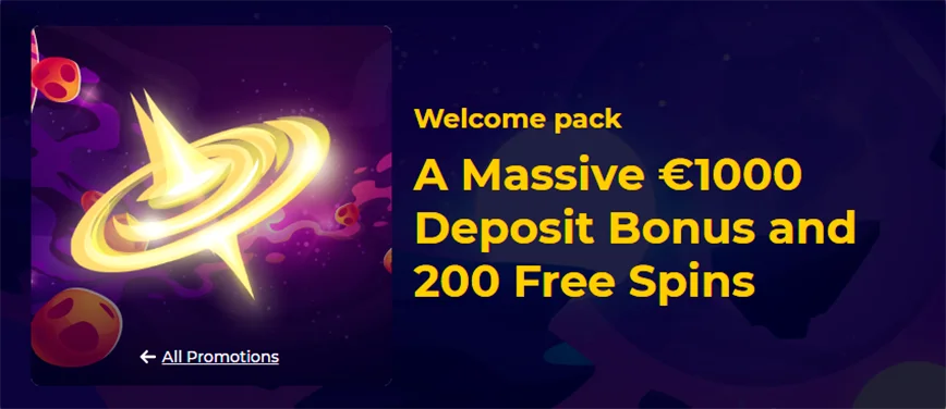 Cosmic Slot Casino Welcome Bonuses