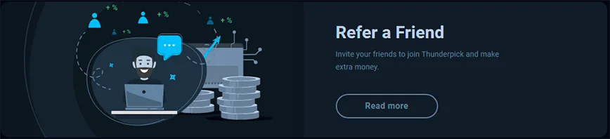 Refer a Friend at Thunderpick Casino
