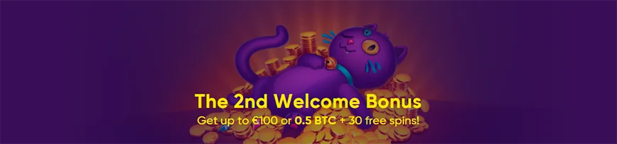 Second deposit bonus at Bao Casino