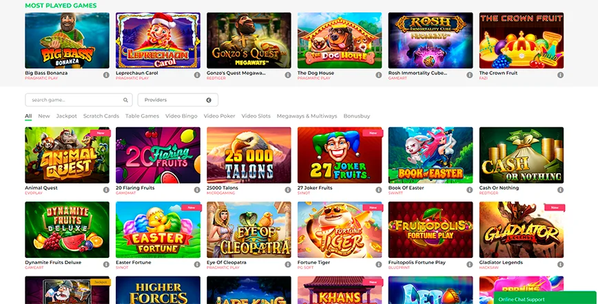 Máquinas tragamonedas en Fortune Panda Casino