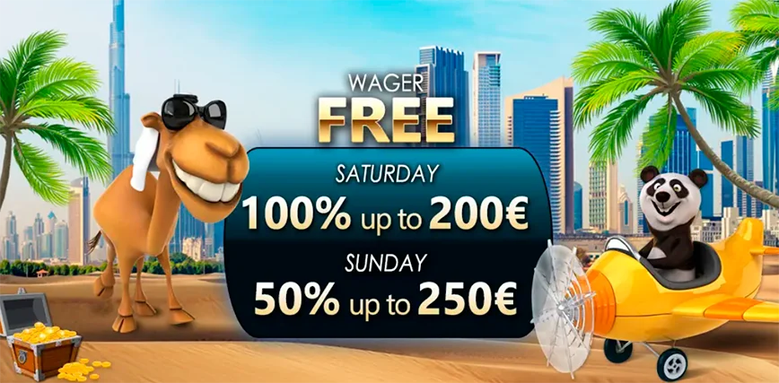 Apueste un fin de semana gratis en Fortune Panda Casino