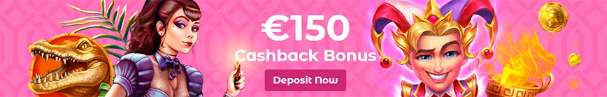 150 € de bonus cashback à Casino SlottoJam