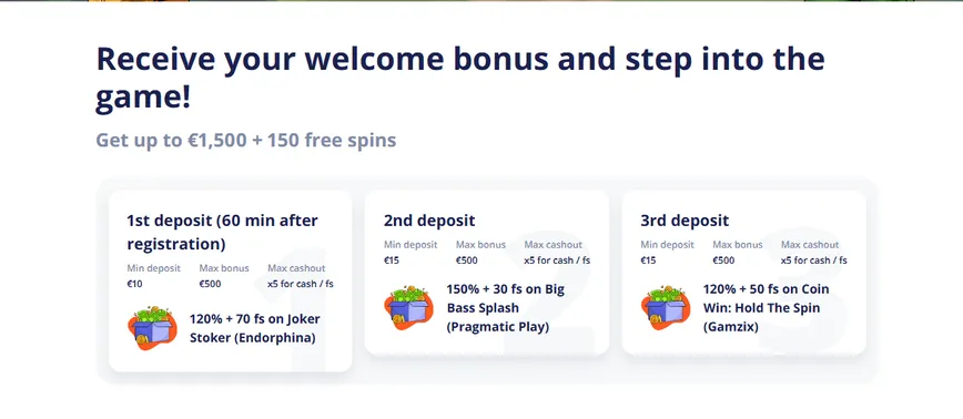 V.Vegas Casino Welcome Bonus