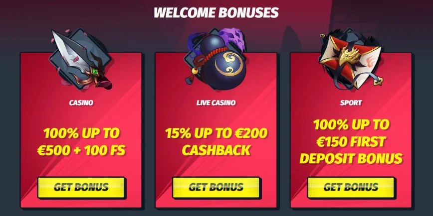 LuckyElektra Casino Welcome Bonus