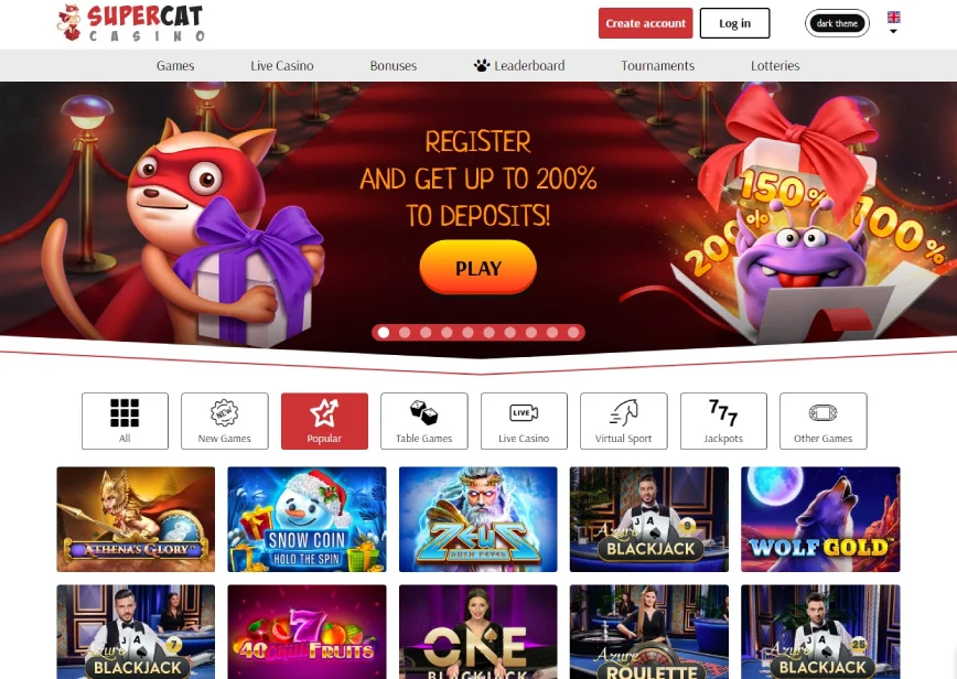 About SuperCat Casino