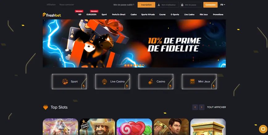 À propos de Freshbet Casino