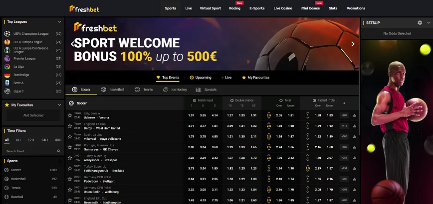 SportsbRegardez le casino Freshbet