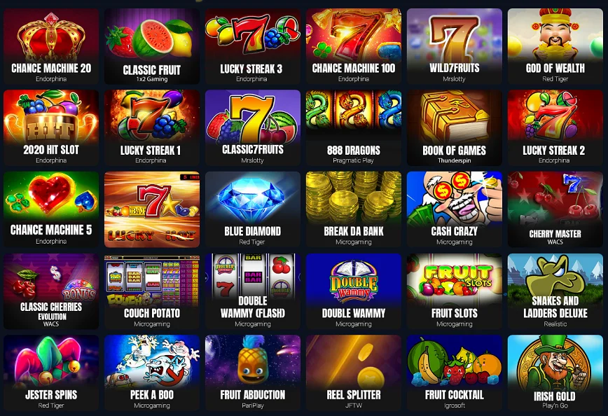 Slot Machines at Jackbit Casino