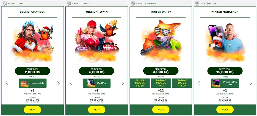 Other Promotions At Lucky Bird Casino