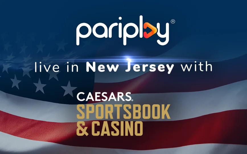 Pariplay Entered New Jersey Via Deal With Caesars Sportsbook & Casino