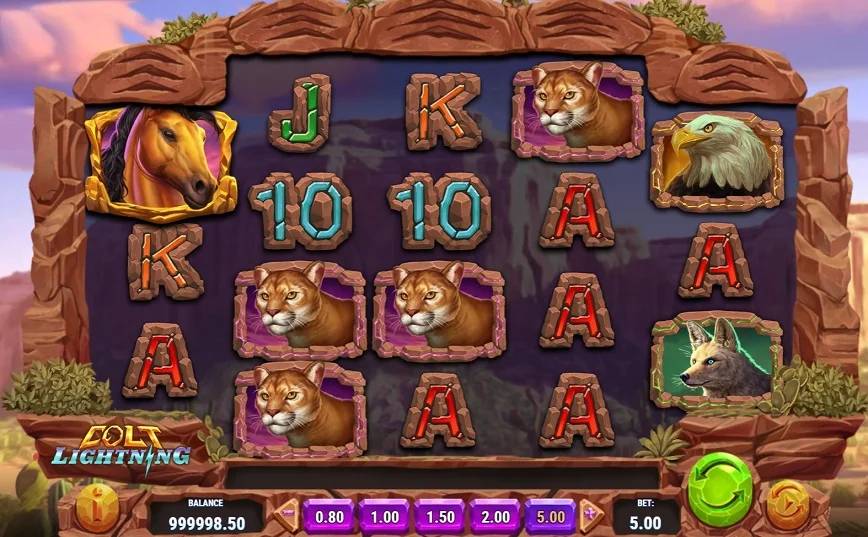 Free Play in Colt Lightning Slot