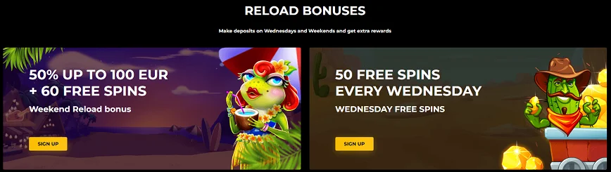 Other Promotions at Joy Winner Casino