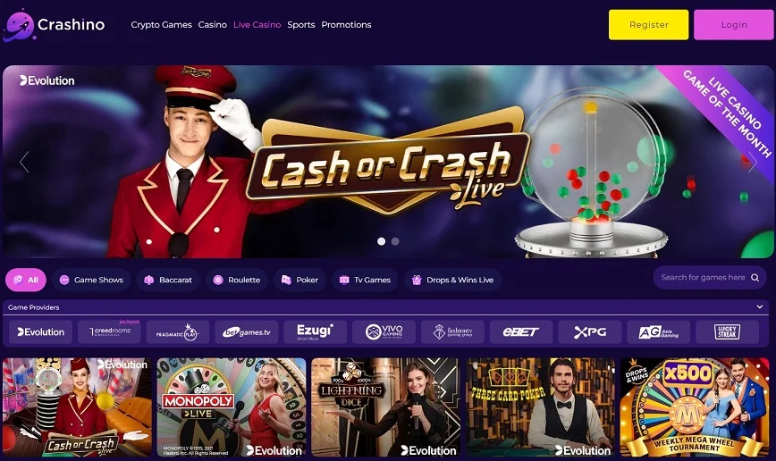 Live Dealer Casino Games