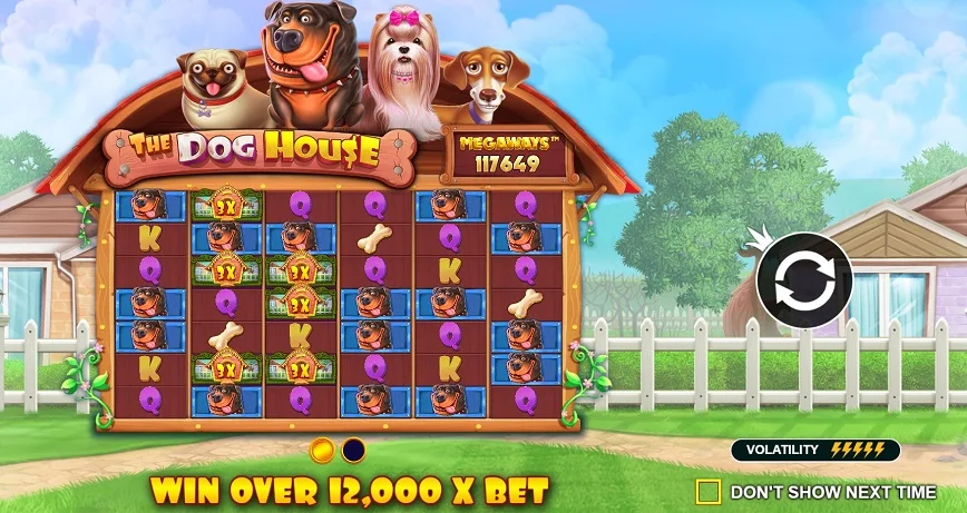 Free Play in The Dog House Multihold Slot