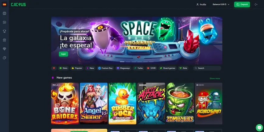 Acerca de Cactus Casino