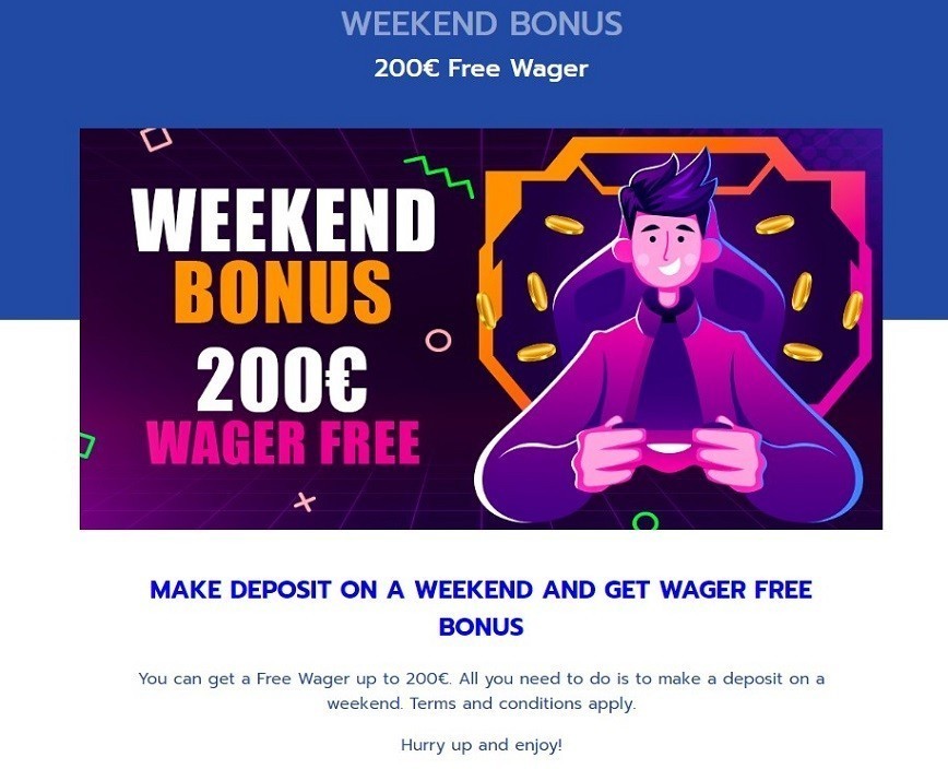 Weekend Bonus at Powerbet 777 Casino