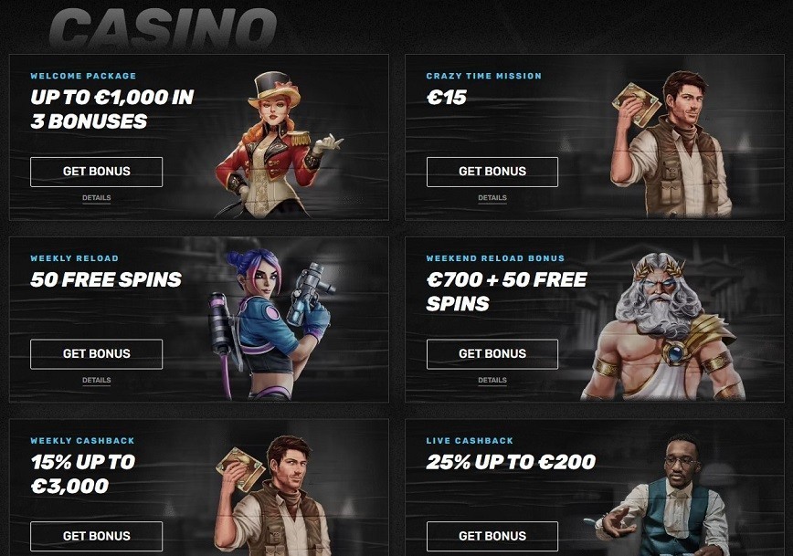 Promotions and Bonuses at Sportuna Casino