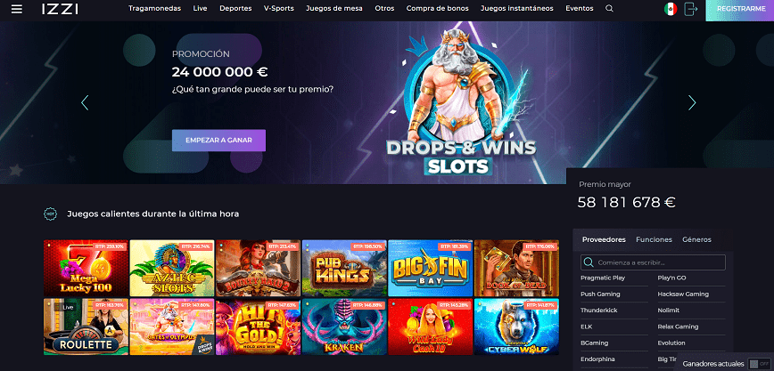 À propos d'Izzi Casino