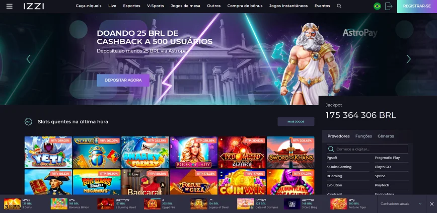 Sobre o Izzi Casino