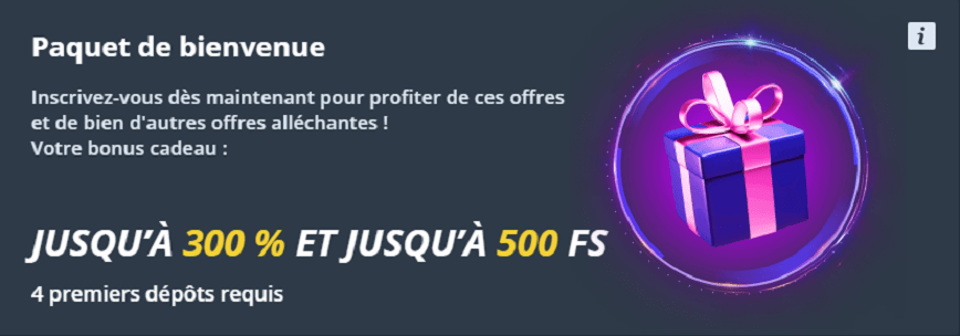 Bonus de Bienvenue chez Jet Casino