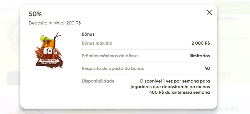 Bônus semanais no Fresh Casino