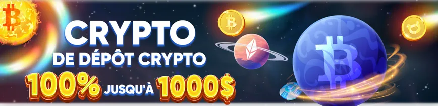 Premier bonus de dépôt Crypto au Rolletto Casino