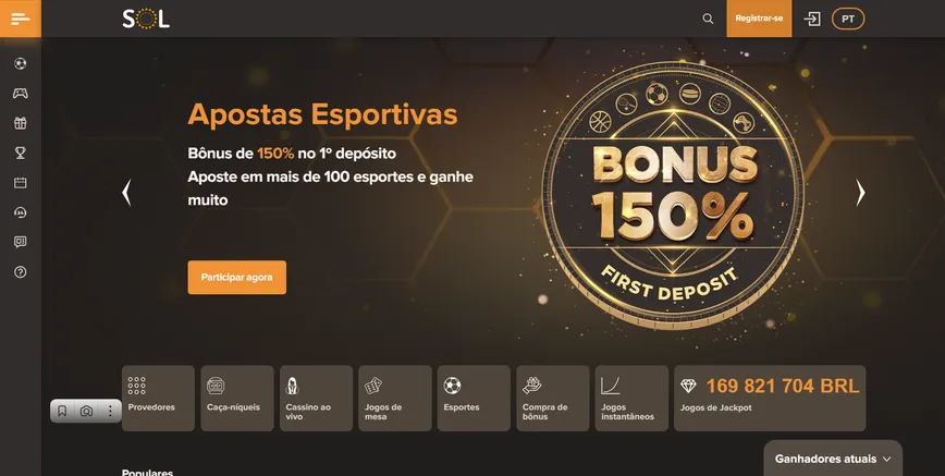 Sobre o Casino Sol