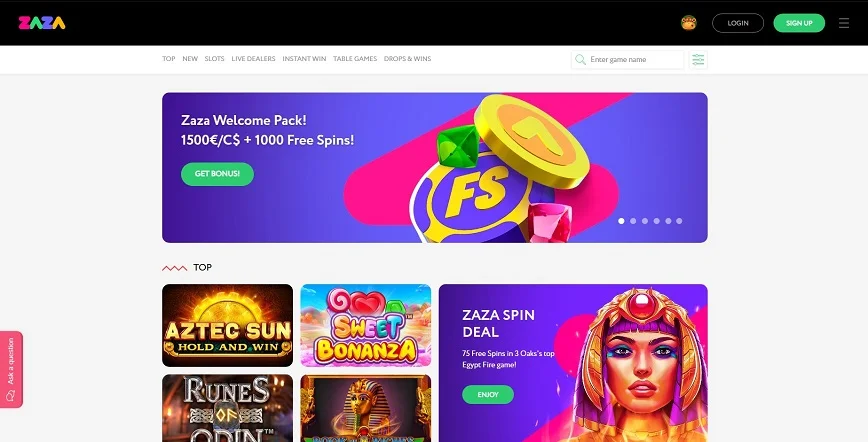 About Zaza Casino Online