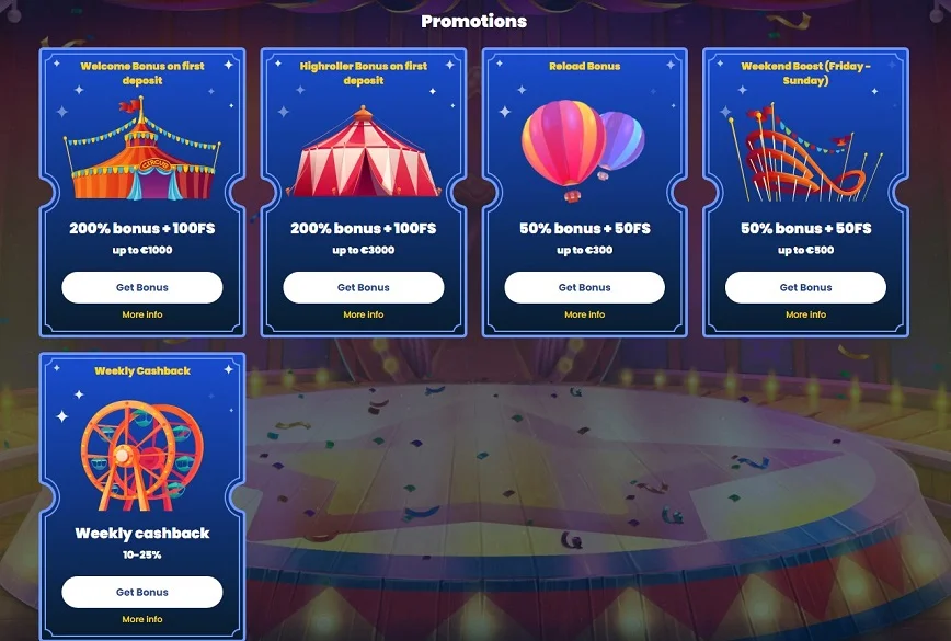 Promotions and Bonuses at Rollino Casino