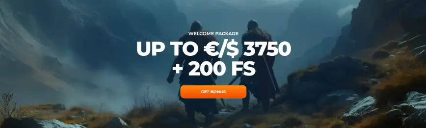 Welcome Bonus at AXE Casino