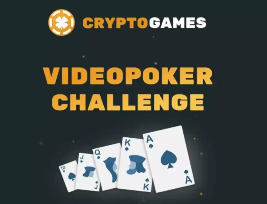 Reto de Póker de Video en el Casino CryptoGames