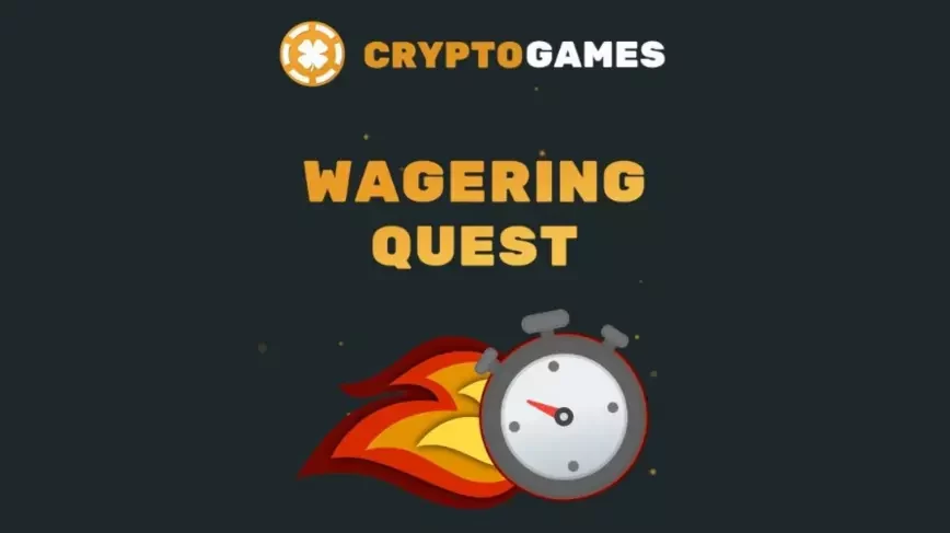 Wager Quest BTC at CryptoGames Casino
