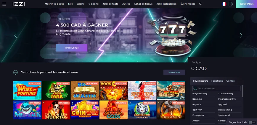 À propos d'Izzi Casino