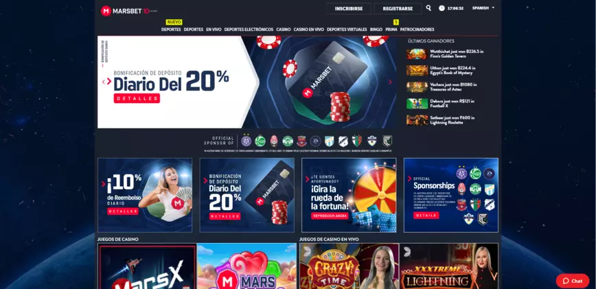 Acerca de MarsBet Casino