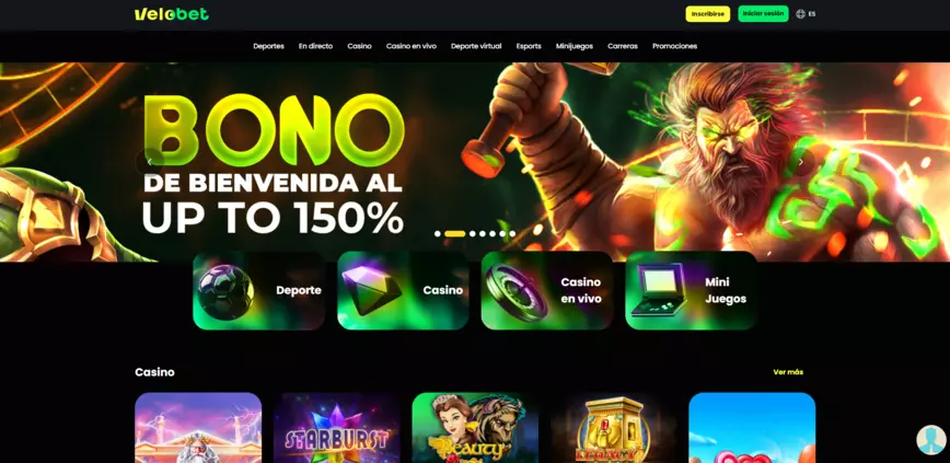 Sobre el Casino Velobet