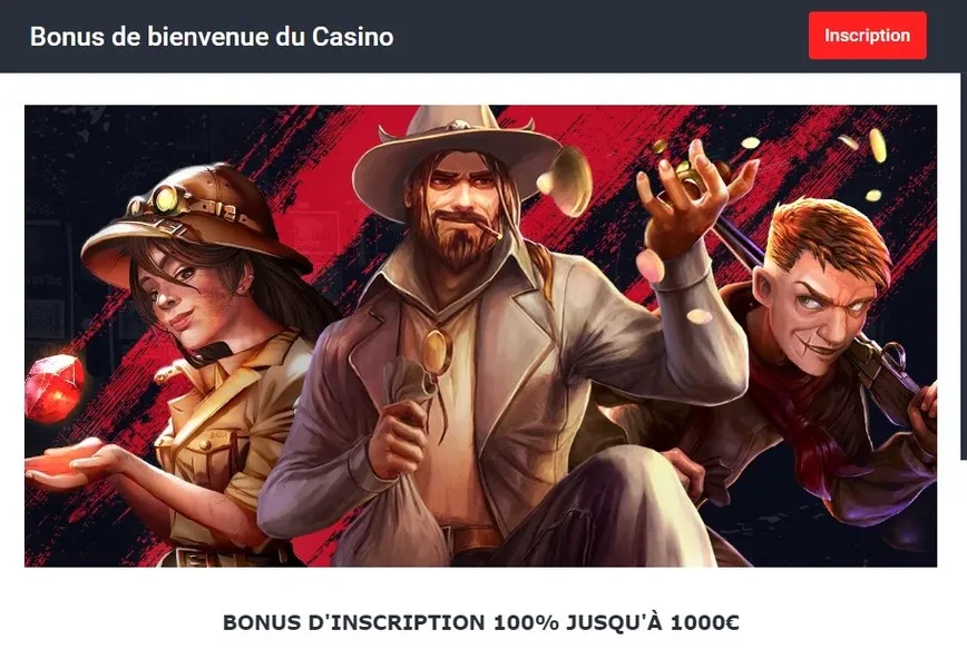 Bonus de bienvenue du casino 31Bet