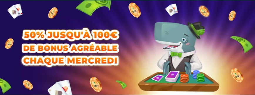 Un bonus agréable tous les mercredis au Casino Cashalot.bet