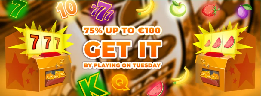 Get It By Playing on Tuesday at Cashalot.bet Casino