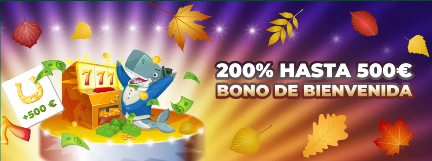 Bono de bienvenida de Casino Cashalot.bet