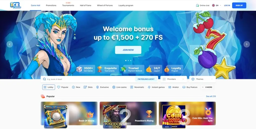 About Ice Casino 
