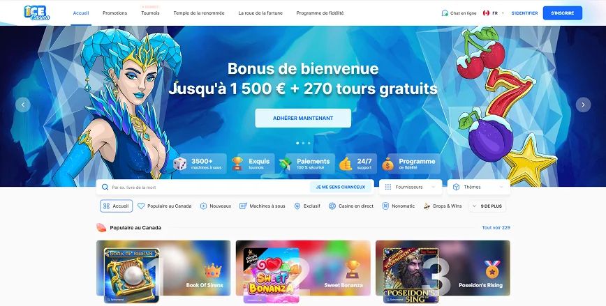 À propos de Ice Casino