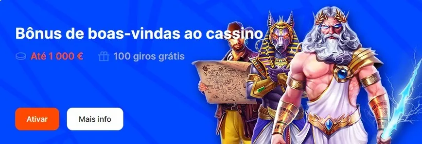 Bônus de bem-vindo do cassino Vulkan Bet