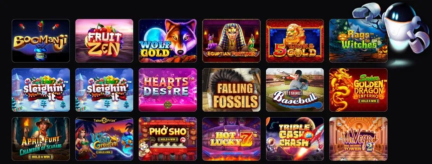 Slot Machines at Zet Planet Casino