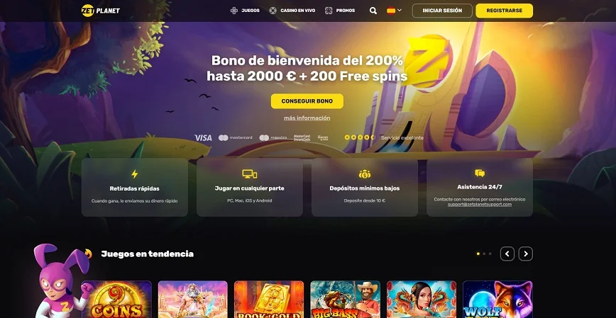 Acerca de Zet Planet Casino