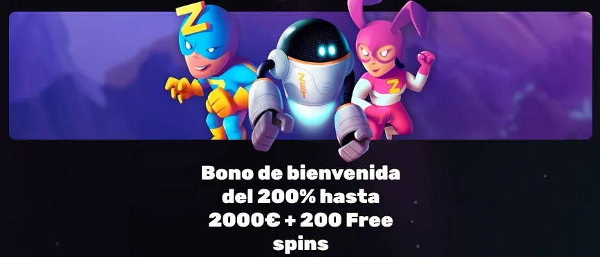 Bono de bienvenida en Zet Planet Casino