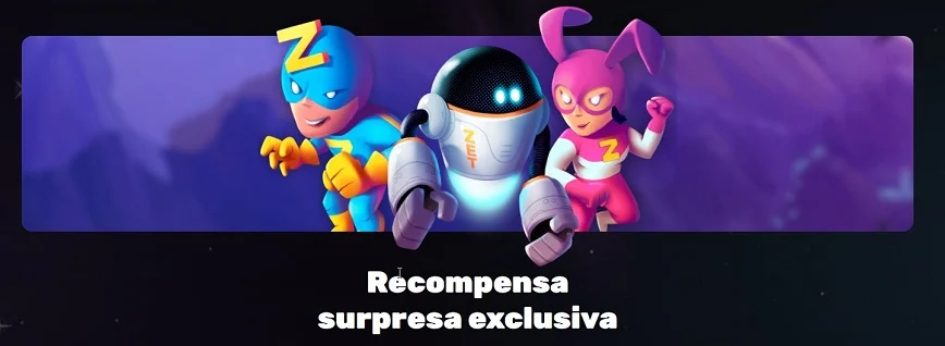 Recompensa surpresa exclusiva no Zet Planet Casino