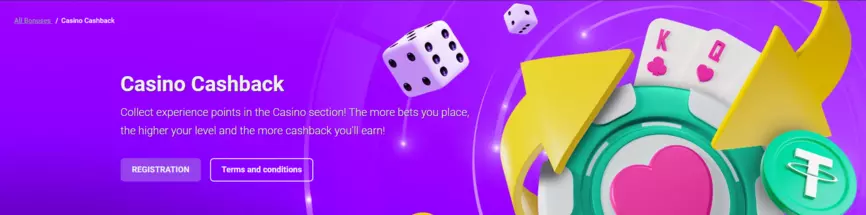 Cashback Bonus at Casino Coinplay